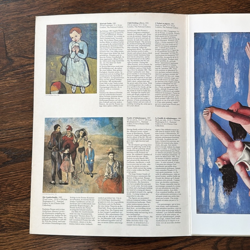 Pablo Picasso Art Posterbook by Taschen 1991 ~ Vintage Art - Picture 4 of 17